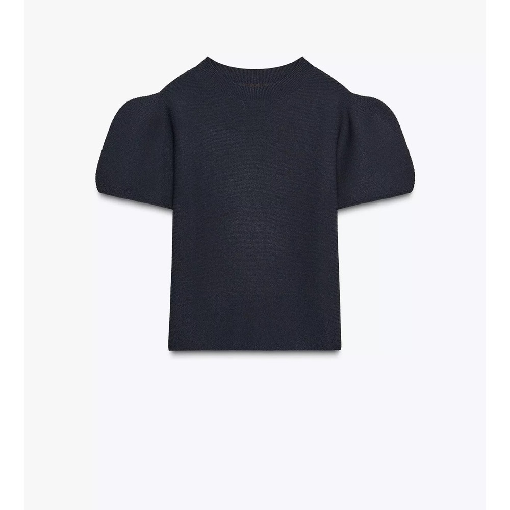 ❗️BUY NOW❗️ITEM WILL BE REMOVED SOON❗️Zara Kids Dark Blue Puff Sleeve Tee - Picture 6 of 8